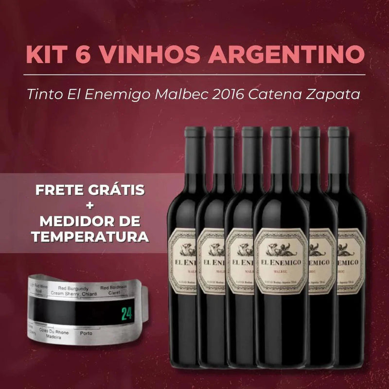 KIT El Enemigo Malbec 2016/2017 (6 UNIDADES)