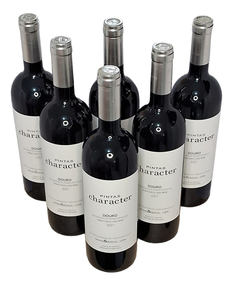 Kit Com 06 Un Vinho Pintas Character Douro Tinto 750 Ml