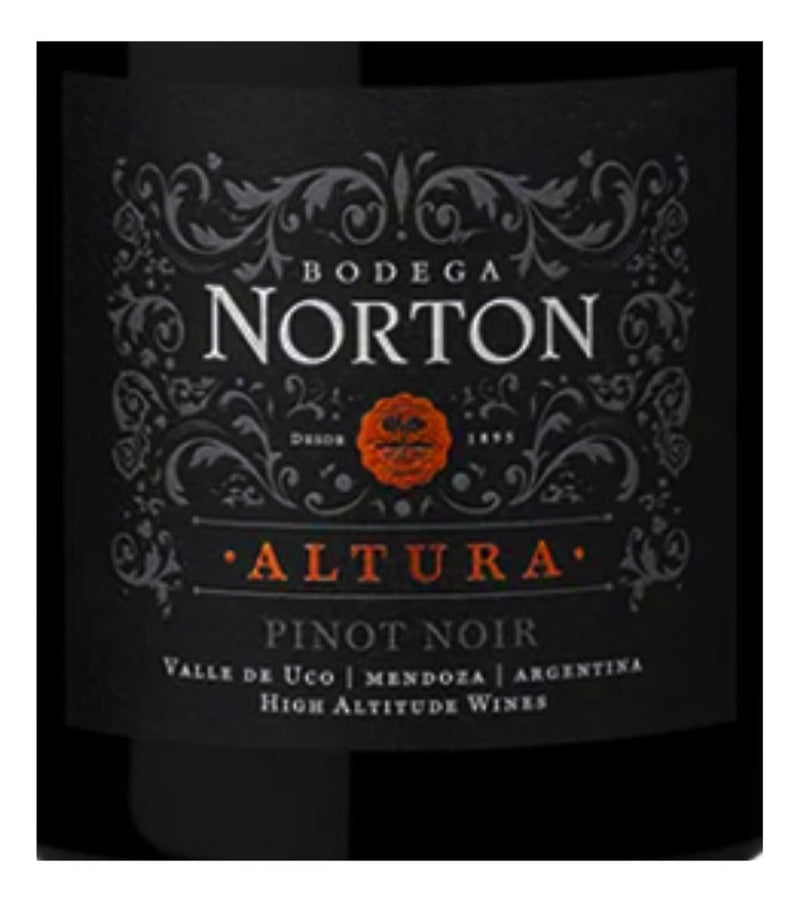 Kit Com 12 Un  Vinho Norton Altura Pinot Noir 750ml