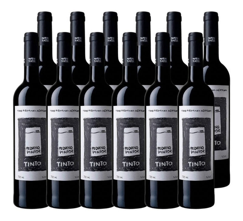 Vinho Pequeno Pintor Tinto 750ml Kit Com 12 Un