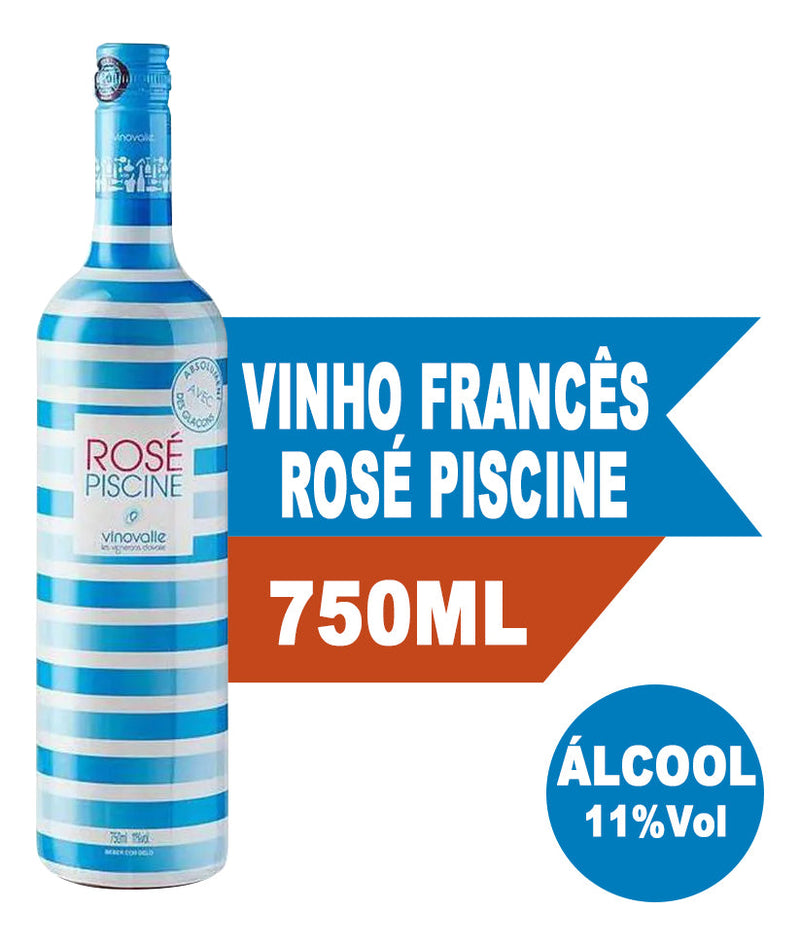 Vinho Rosé Négrette Piscine 750ml Vinovalie