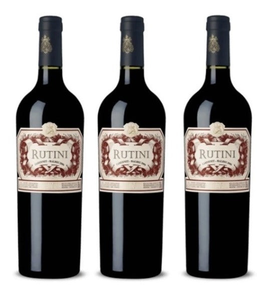 Rutini Cabernet Malbec 3 unidades 750 mL