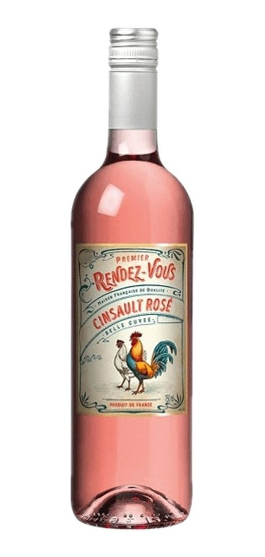 Kit C/ 06 - Vinho Rendez Vous Cinsault Rose 750 Ml